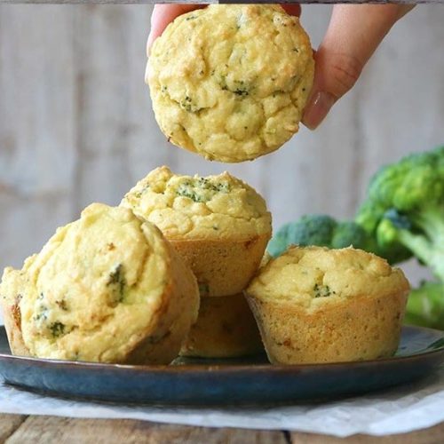 Broccoli Breakfast Muffins - The Fit Vision - Improve Brain and Body