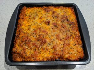 Simple zucchini lasagna